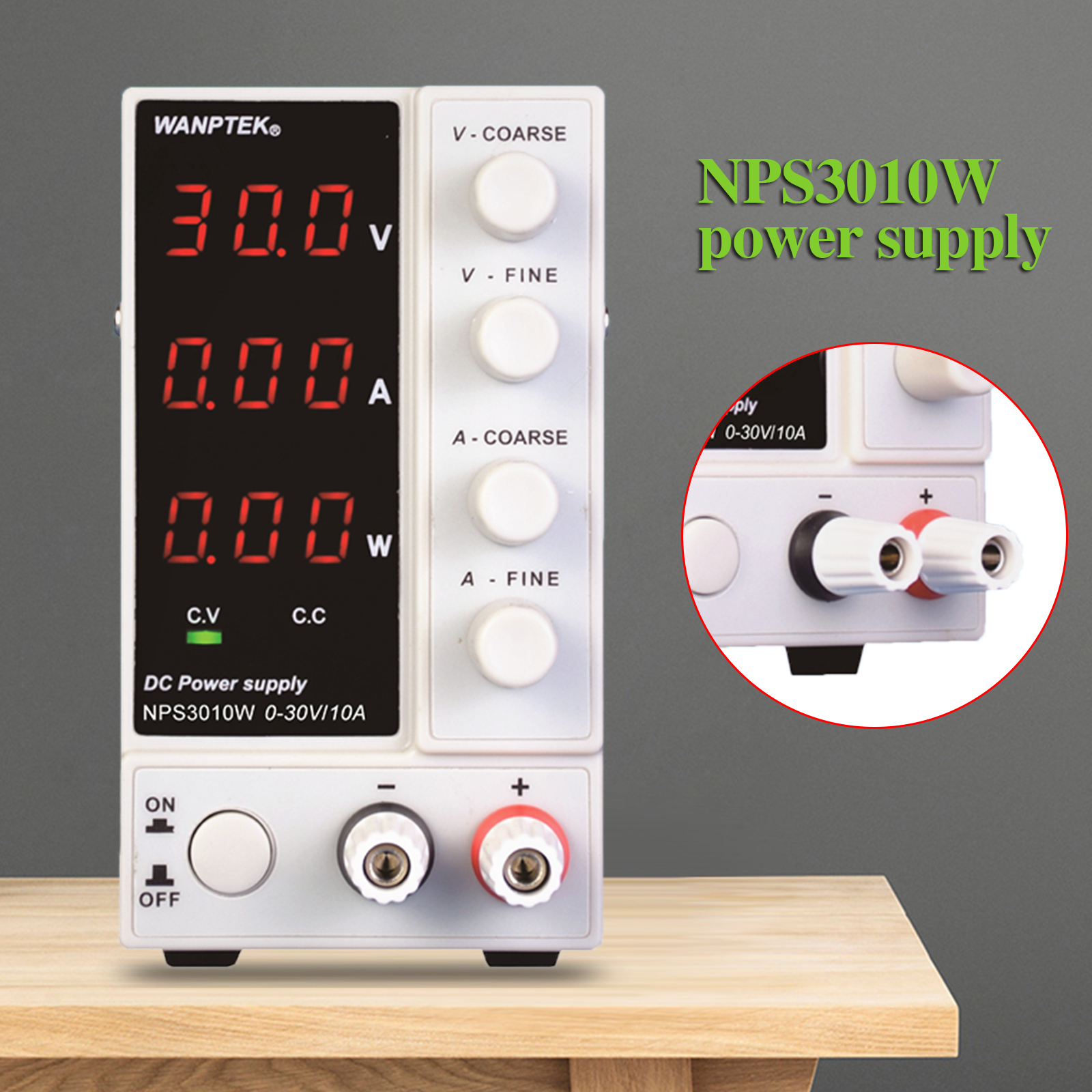 Dc Power Supply Variable - NEW NPS3010W 300W 0-10A 0-30V Lab