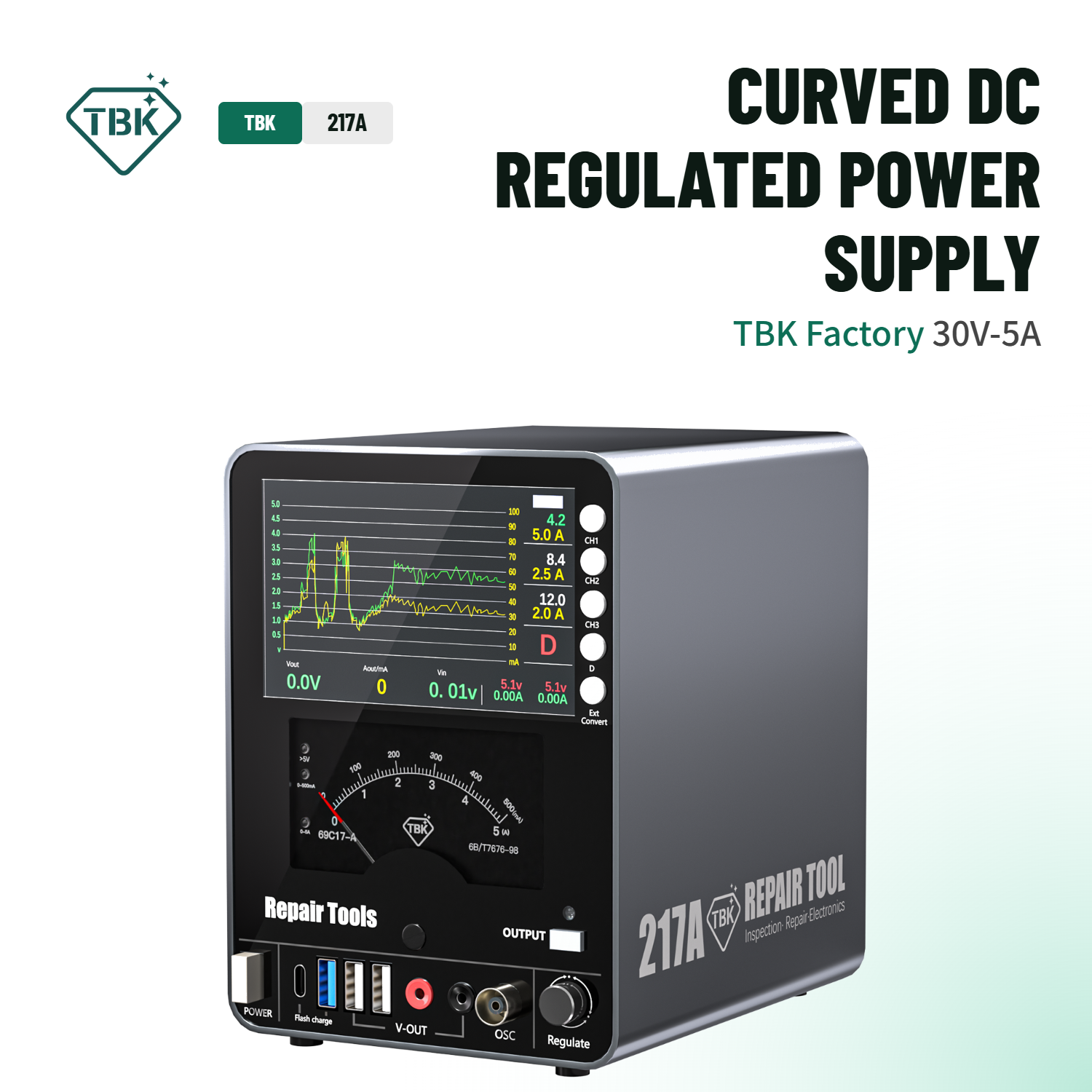 Dc Power Supply Variable - TBK217A DC Power Supply 150W Adjustable