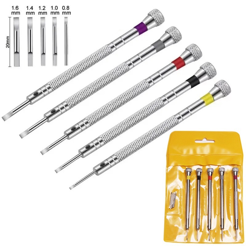 Diy Electronics Watch - 0.8-1.6mm Steel Screwdriver for Watch Repairing