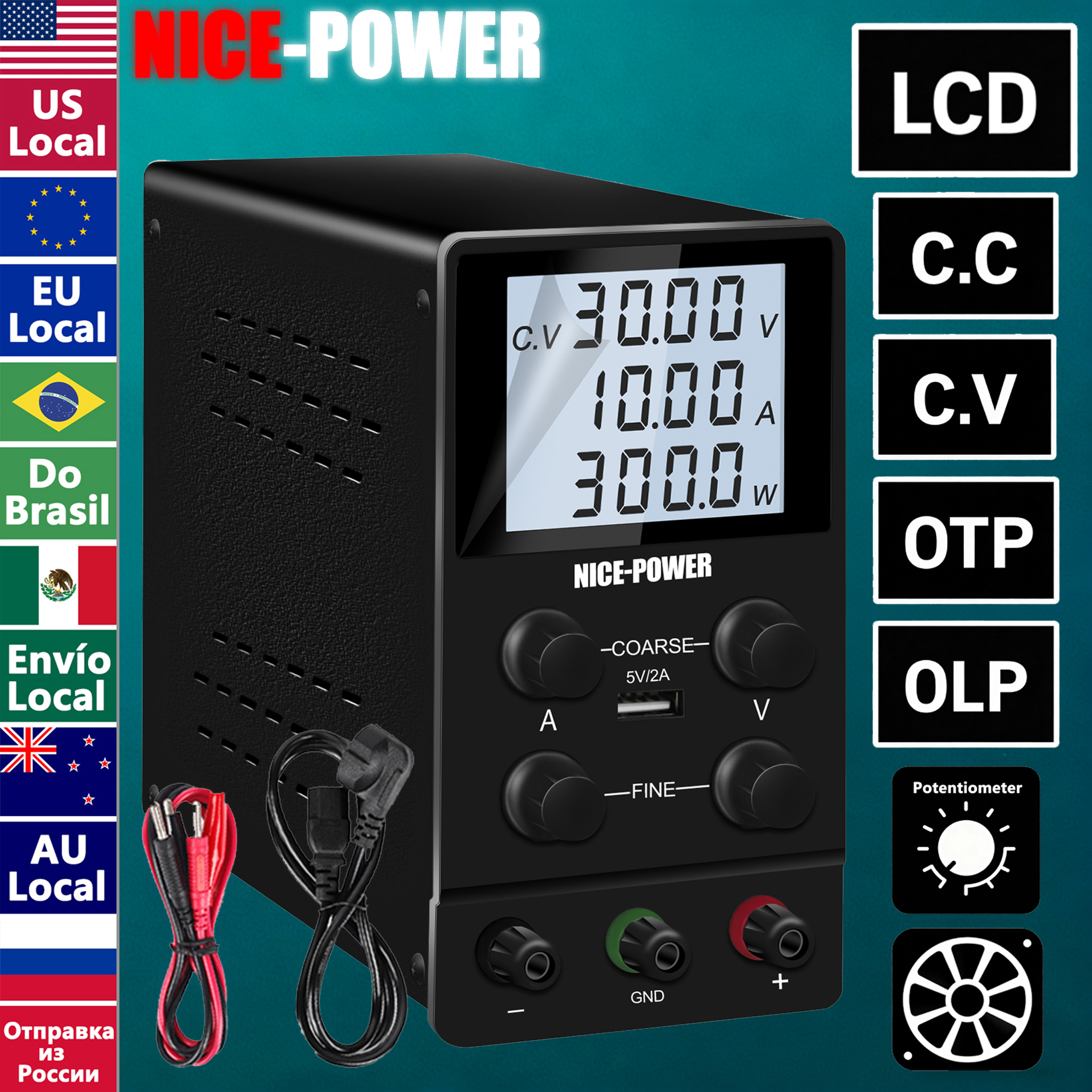 Dc Power Supply Variable - NICE-POWER DC Power Supply Variable, Adjustable