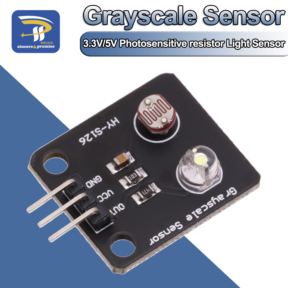 Diy Analog Electronics - Photosensitive resistor Light Sensor Analog Grayscale