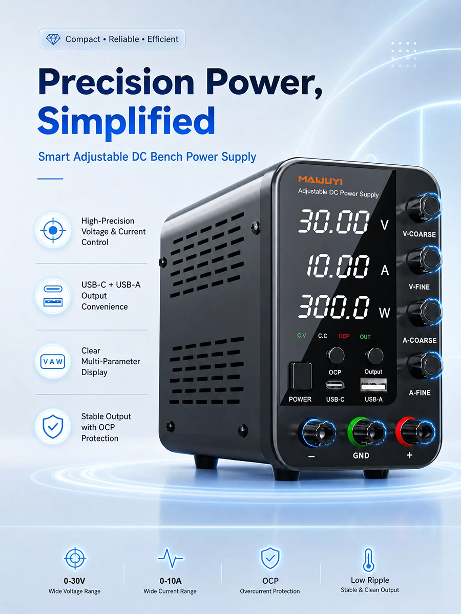 Dc Power Supply Variable - DC Power Supply Multi-spec 30V 10A