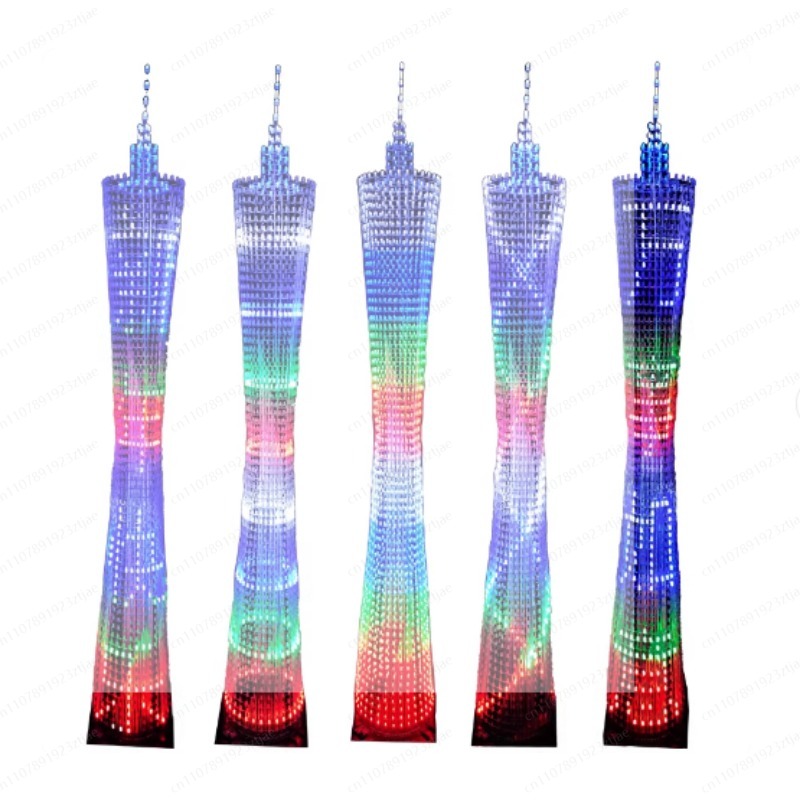 Diy Electronics Kits - 64-Floor Canton Tower DIY Kit LED