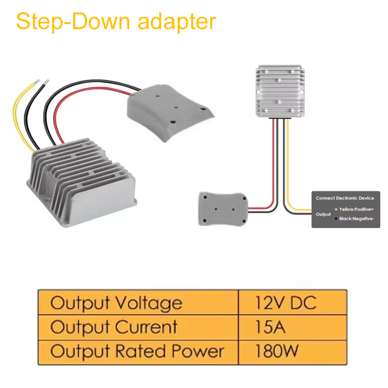 Dc Power Supply Variable - For Dewalt 18V Battery Holder Power