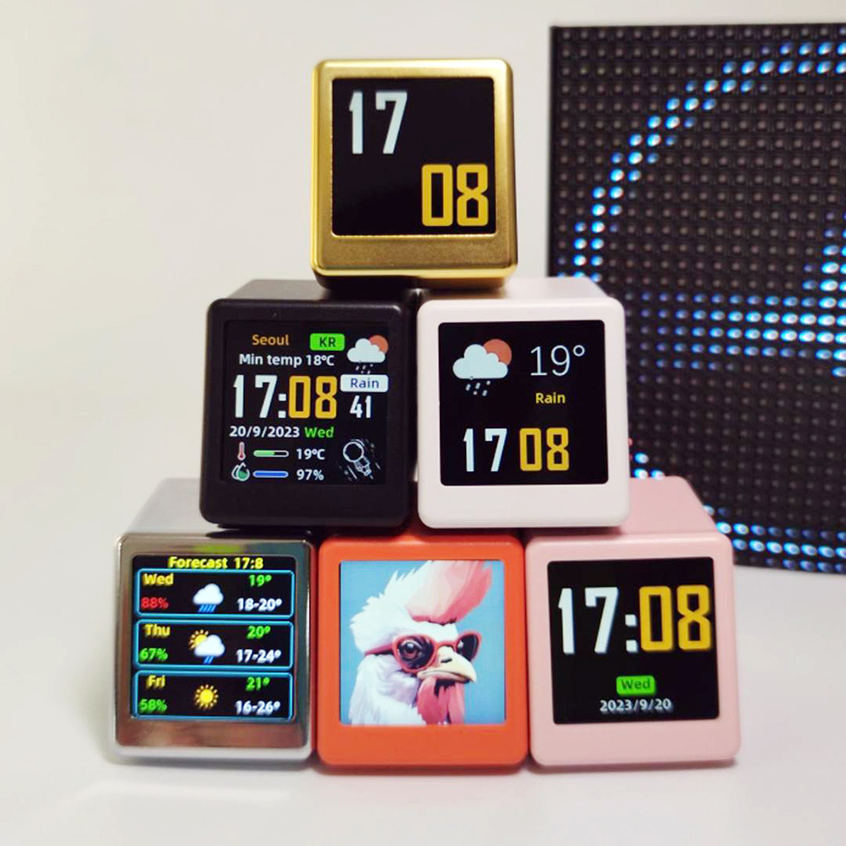 Diy Electronics Desk - MINI Size Smart WIFI Weather Forecast