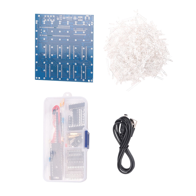 Diy Electronics Cleaner - New 3D8 8x8x8 3MM Squared LED