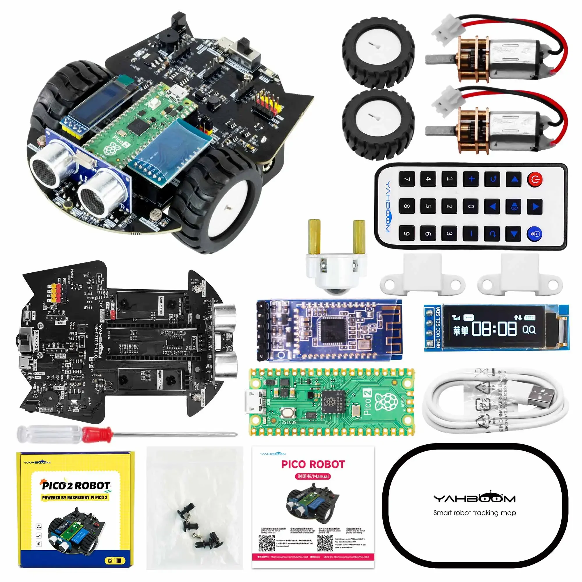 Yahboom Raspberry Pi Pico 2 Ro - Diy Electronics Kits review and price