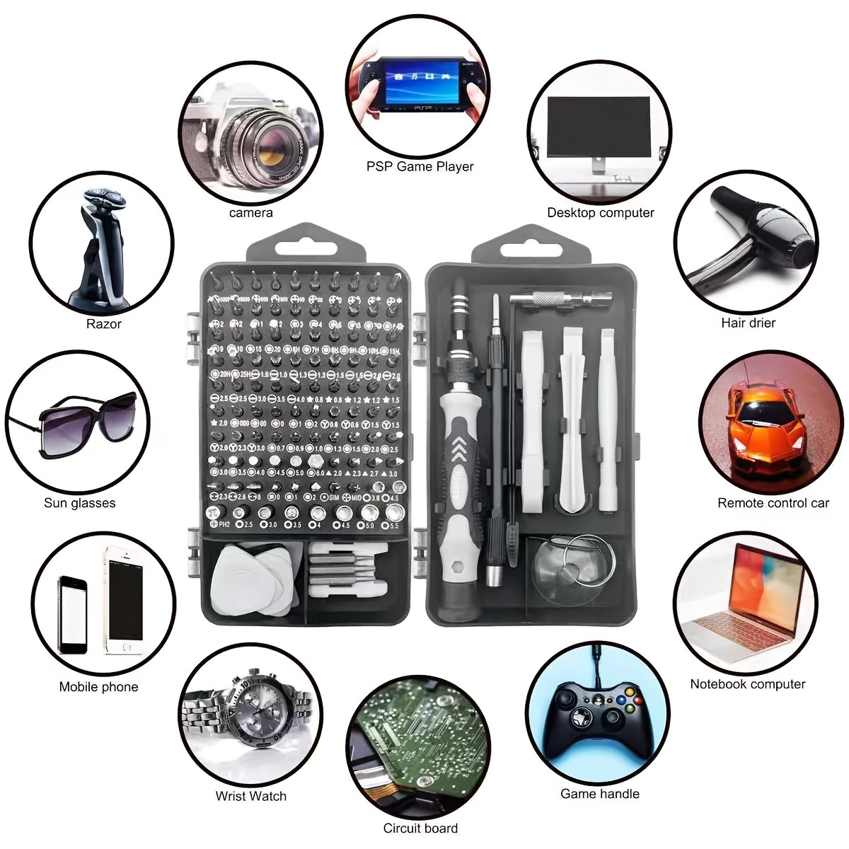 115in1 Screwdriver Bit Set, Hi - Diy Home Electronics Projects review and price