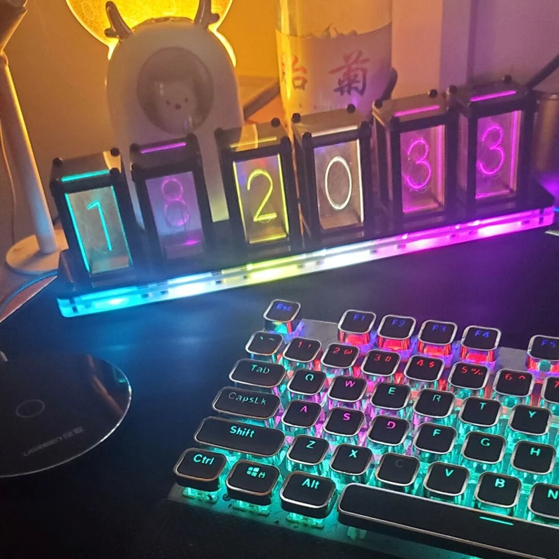 Led Table Clock Digital Silent - Diy Electronics Desk review and price