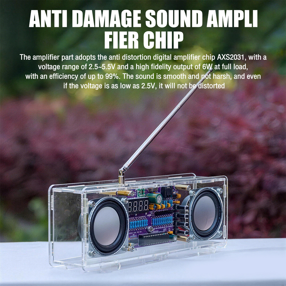 87.5MHz~108MHz FM Radio Electr - Diy Audio Electronics Projects review and price