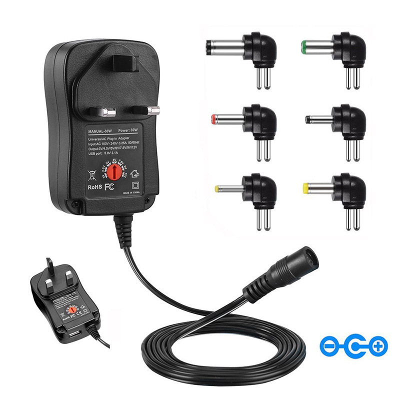 30W Universal AC/DC Adapter Ad - Dc Power Supply Variable review and price