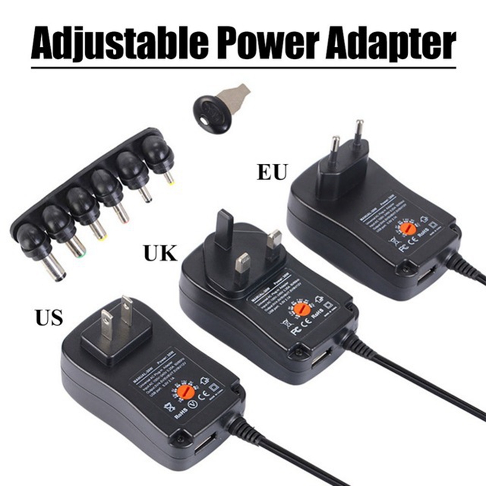 30W Universal AC/DC Adapter Ad - Dc Power Supply Variable review and price