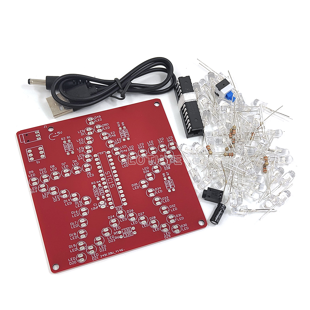 Colorful Dazzling LED Pentagra - Diy Electronics News review and price