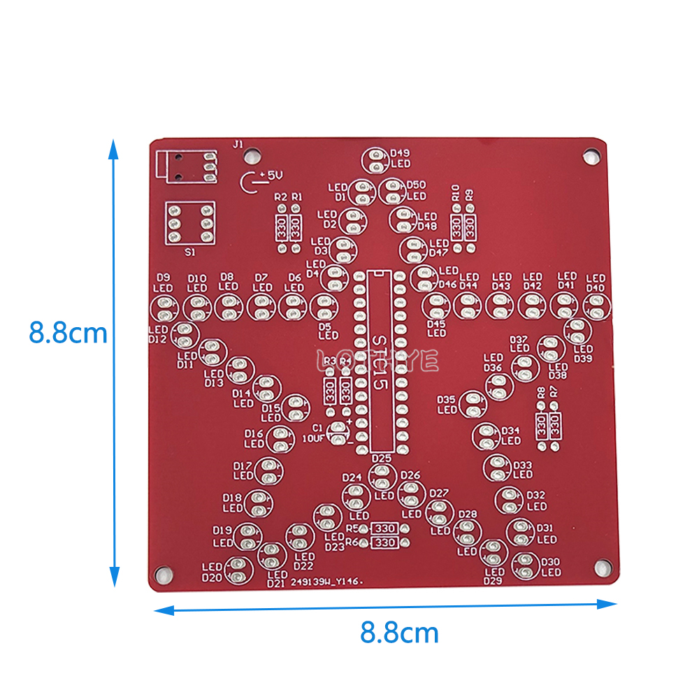 Colorful Dazzling LED Pentagra - Diy Electronics News review and price