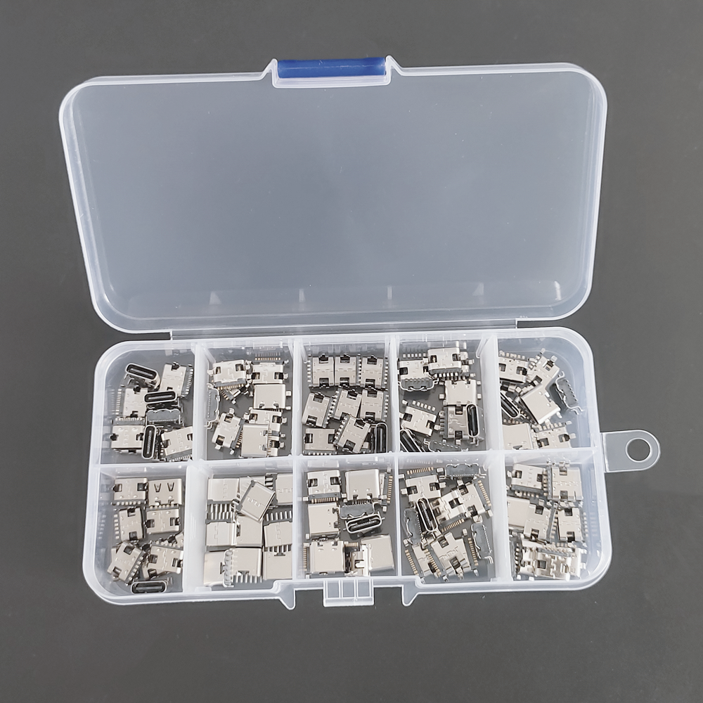 100Pcs/box 10Models USB Type C - Smd Solder Paste review and price