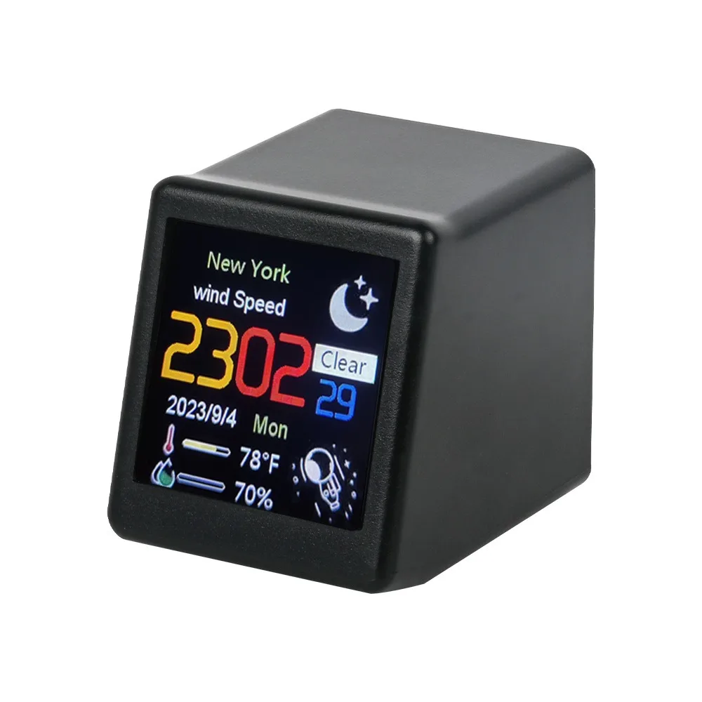 MINI Smart Clock WIFI clock We - Diy Electronics Desk review and price
