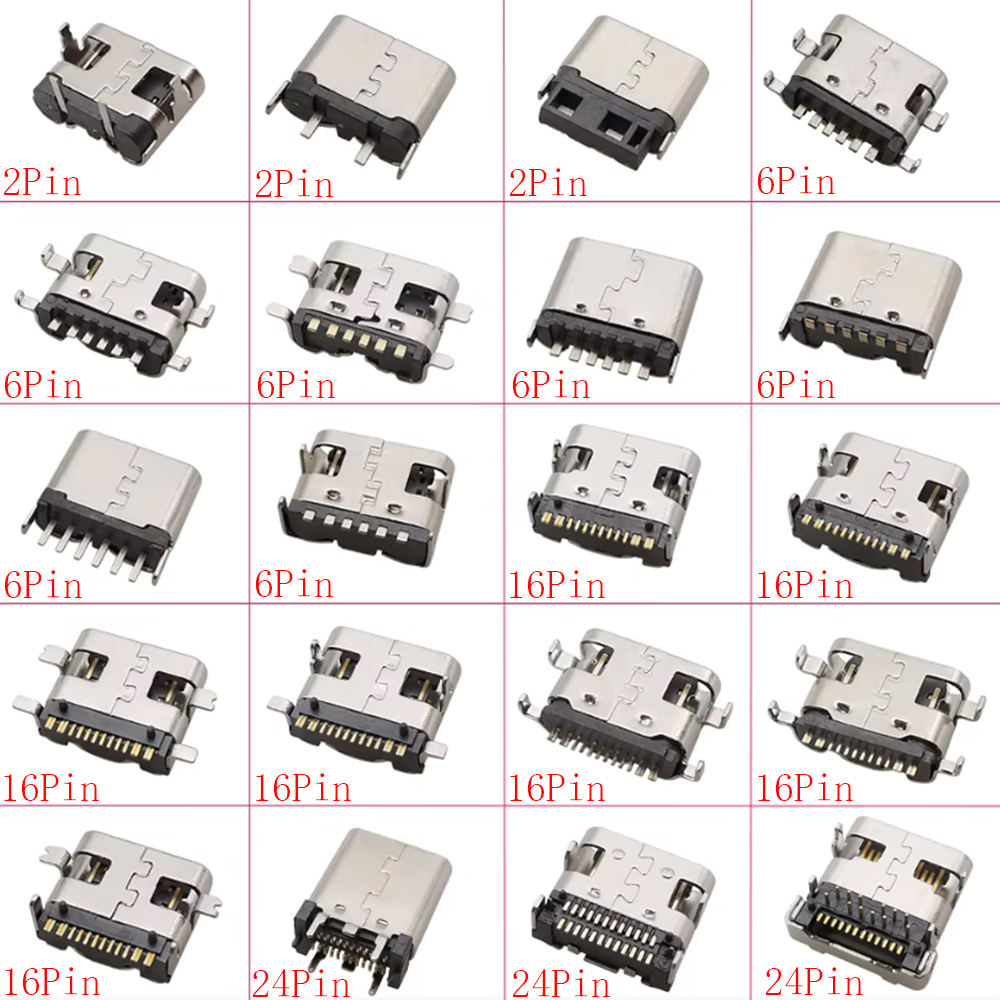 10Pcs USB Connector Type C Fem - Smd Solder Paste review and price