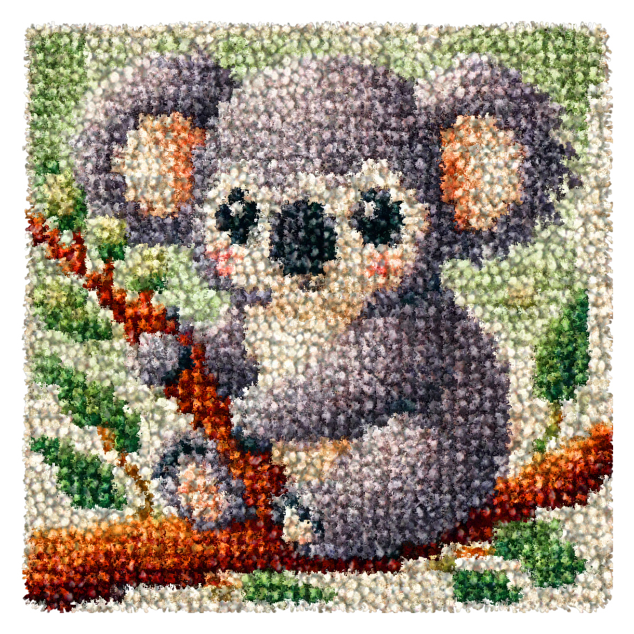Cute Animals Embroidery Latch  - Diy Electronics Watch review and price