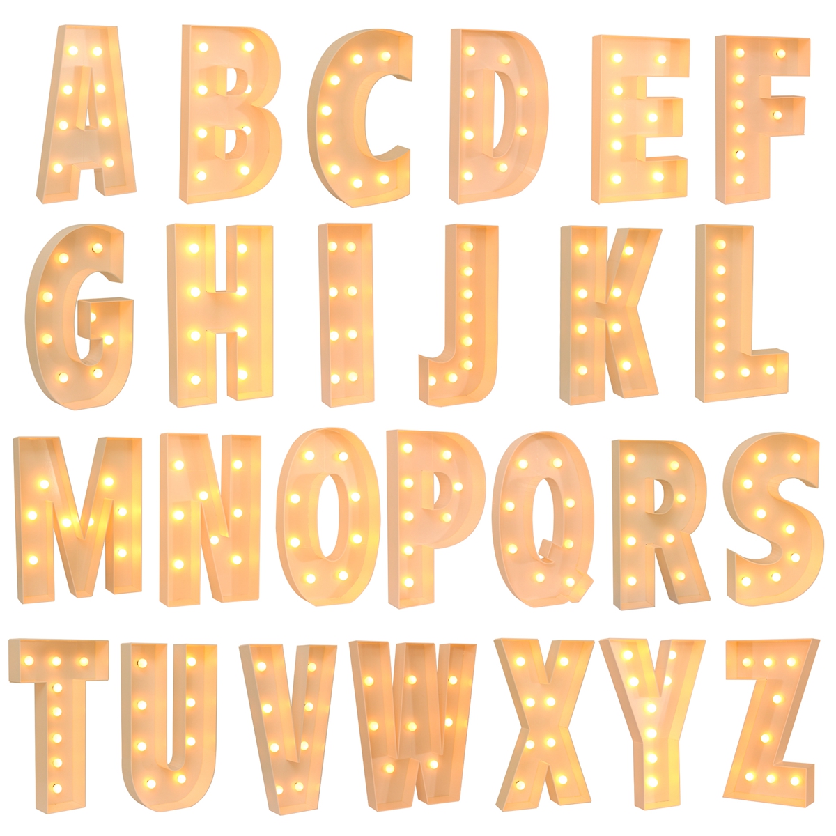 91.5CM Giant Letter Led Light  - Diy Electronics News review and price