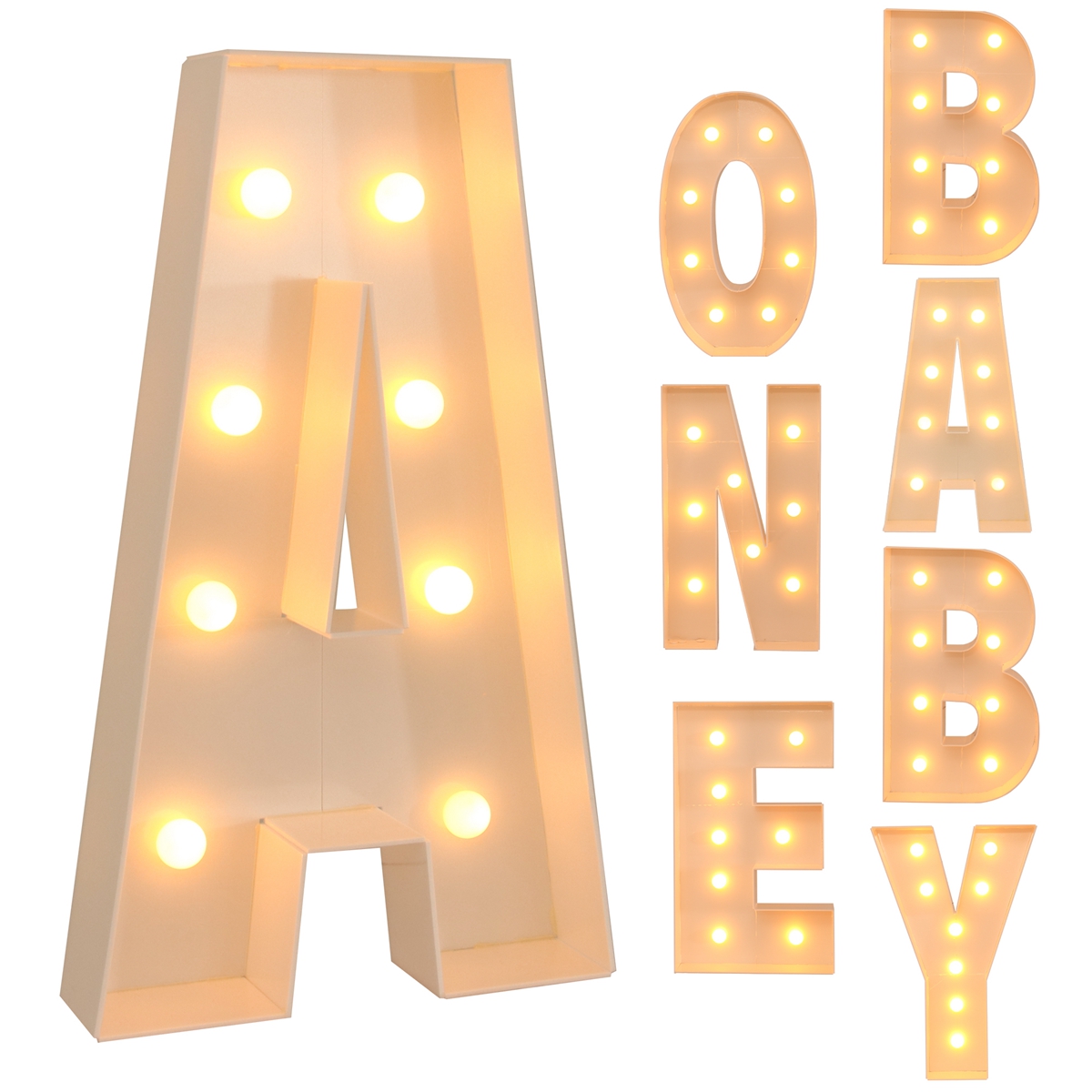 91.5CM Giant Letter Led Light  - Diy Electronics News review and price