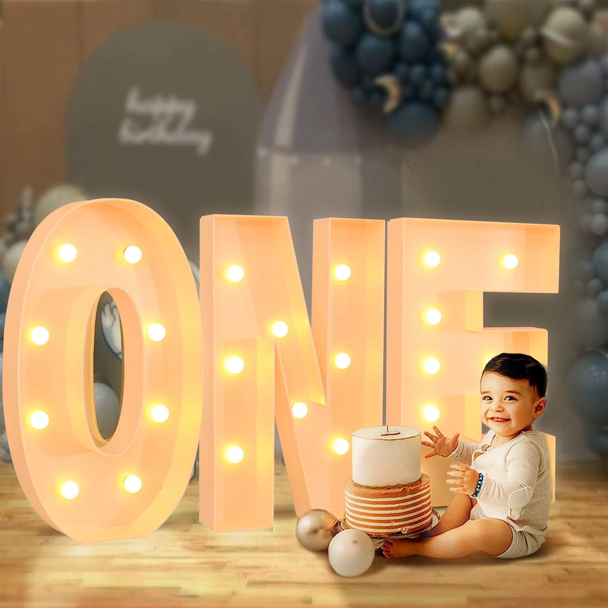 91.5CM Giant Letter Led Light  - Diy Electronics News review and price