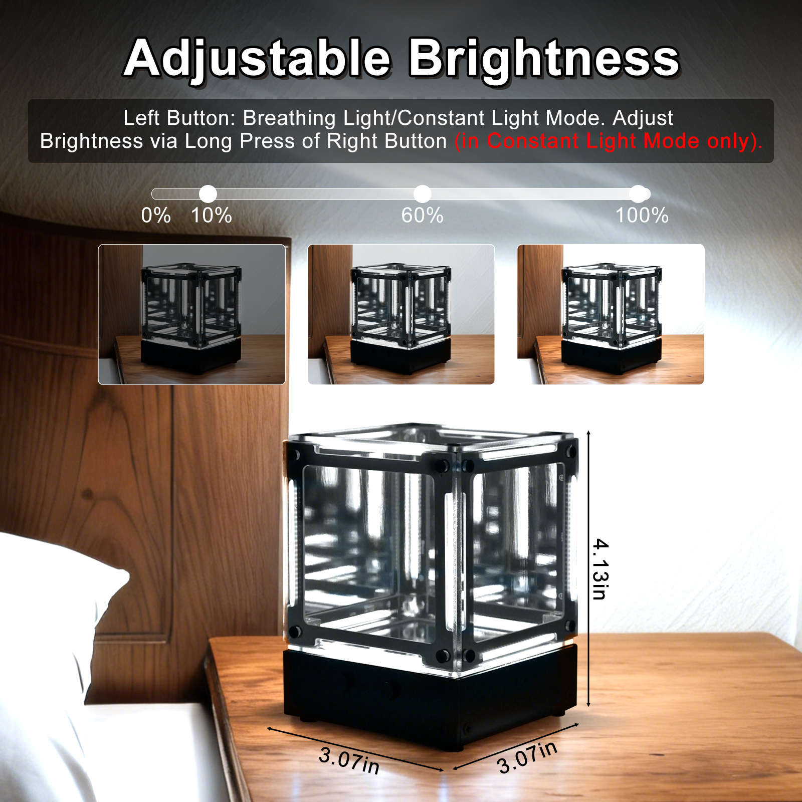 DIY LED Filament Cube Light So - Diy Electronics Desk review and price