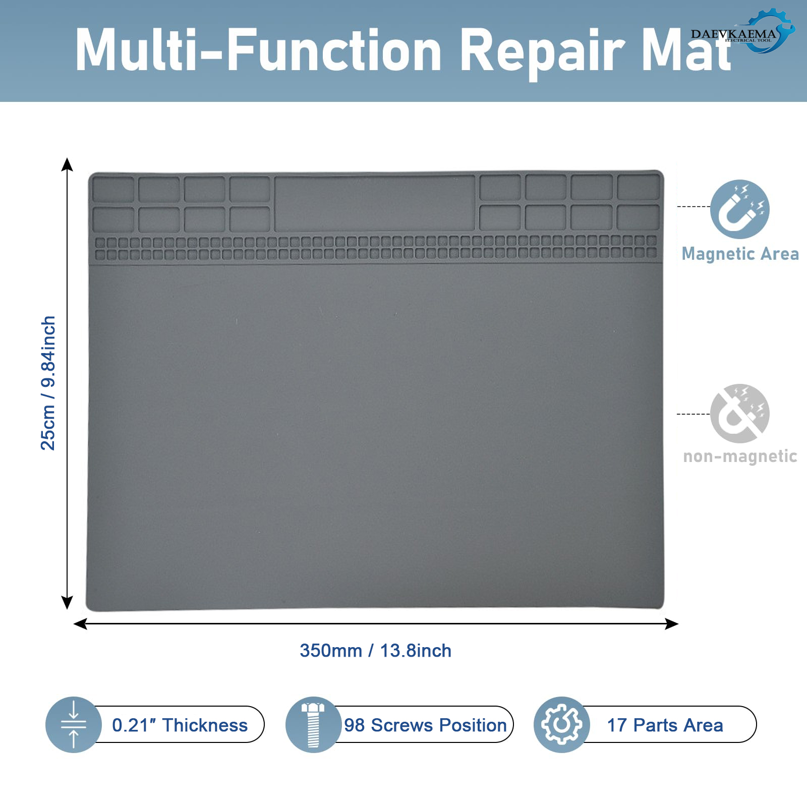 Magnetic Silicone Solder Pad 5 - Diy Electronics Watch review and price