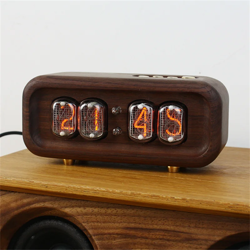 Black Walnut Solid Wood Glow D - Diy Electronics Desk review and price