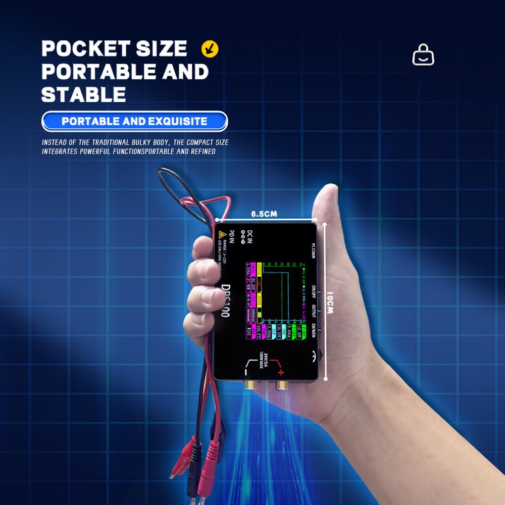 DPS100 Pocket Laboratory DC Po - Dc Power Supply Variable review and price
