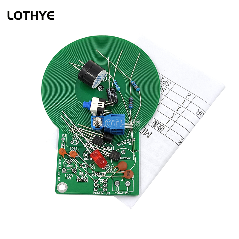 DC 3V-5V Metal Detector Kit DI - Diy Home Electronics Projects review and price