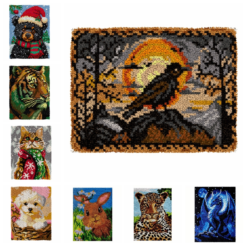 Animal Series Carpet Embroider - Diy Electronics Watch review and price