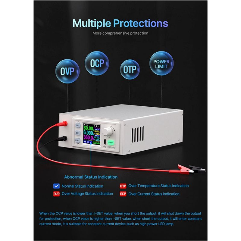 RD RK6006-C 60V 6A 4 Digit AC  - Dc Power Supply Variable review and price
