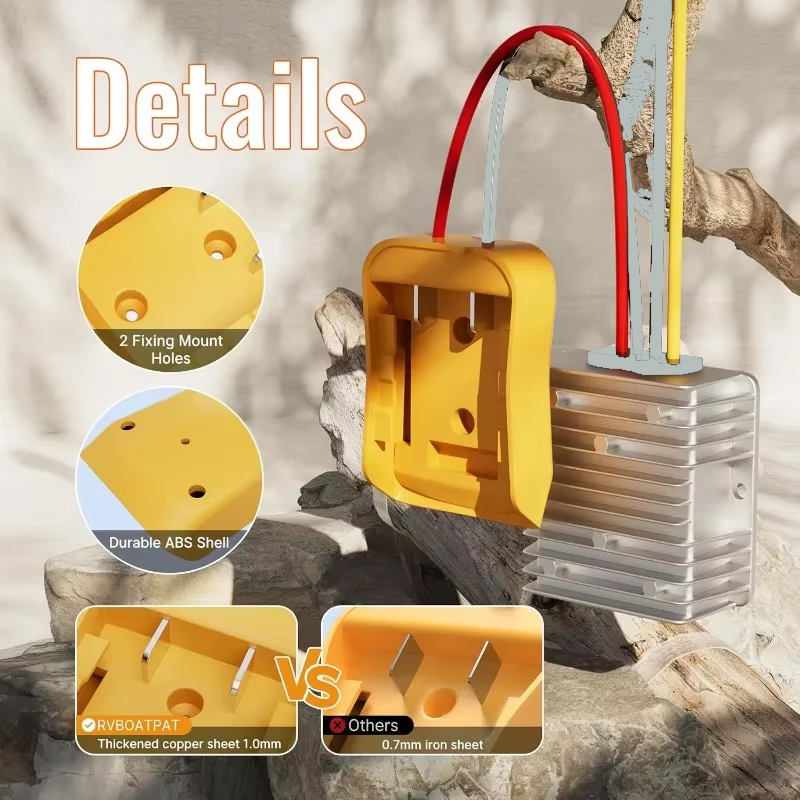 For Dewalt 18V Battery Holder  - Dc Power Supply Variable review and price