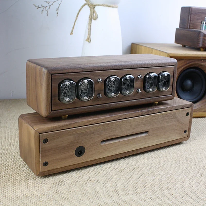 Luxury Wood Nixie Tube Clock D - Diy Electronics Desk review and price