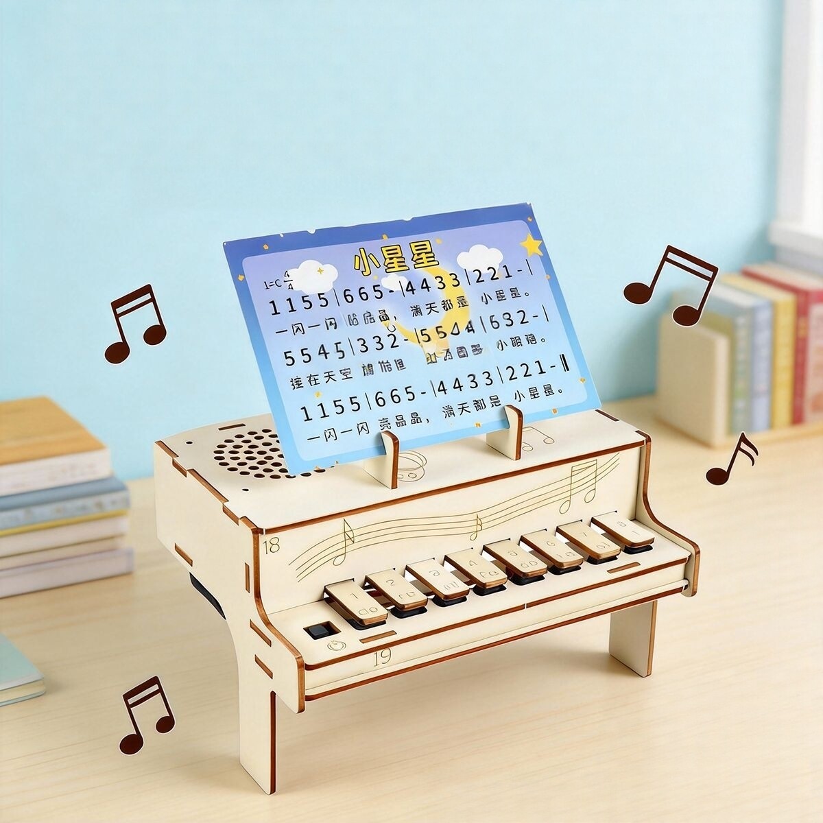 DIY Wooden Electronic Piano Mo - Diy Home Electronics Projects review and price