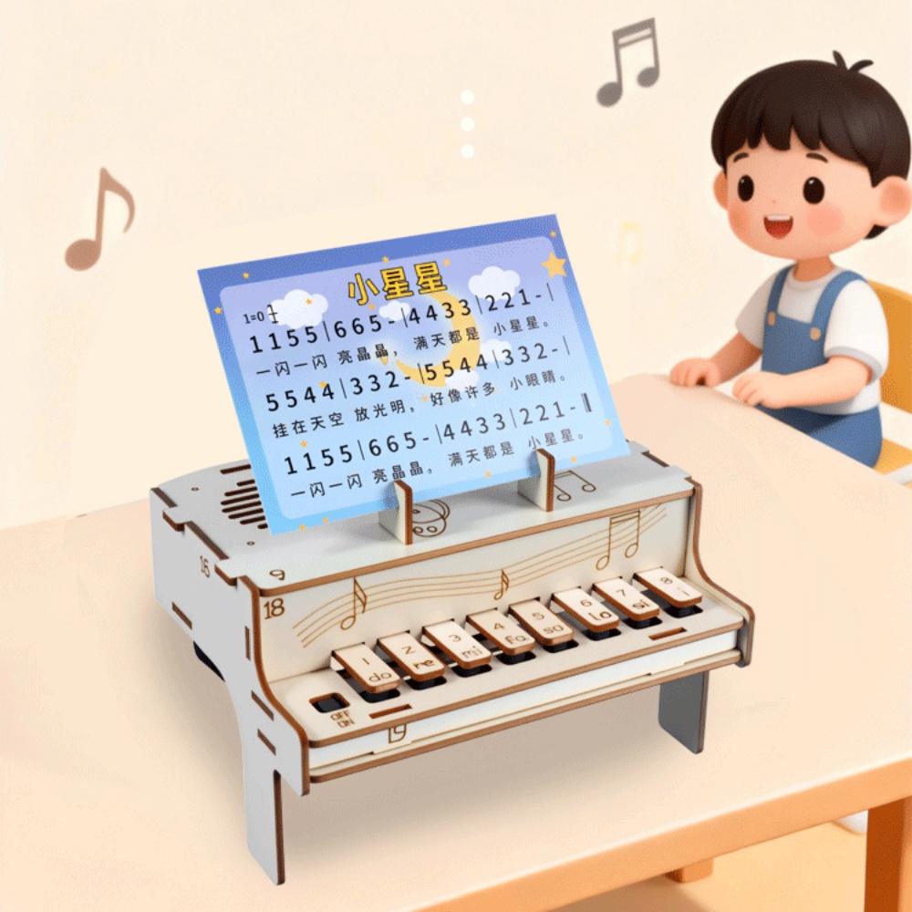 DIY Wooden Electronic Piano Mo - Diy Home Electronics Projects review and price