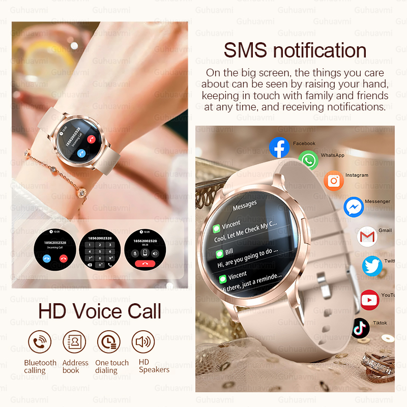 2025 New Smart Watch Women 1.3 - Diy Electronics Watch review and price