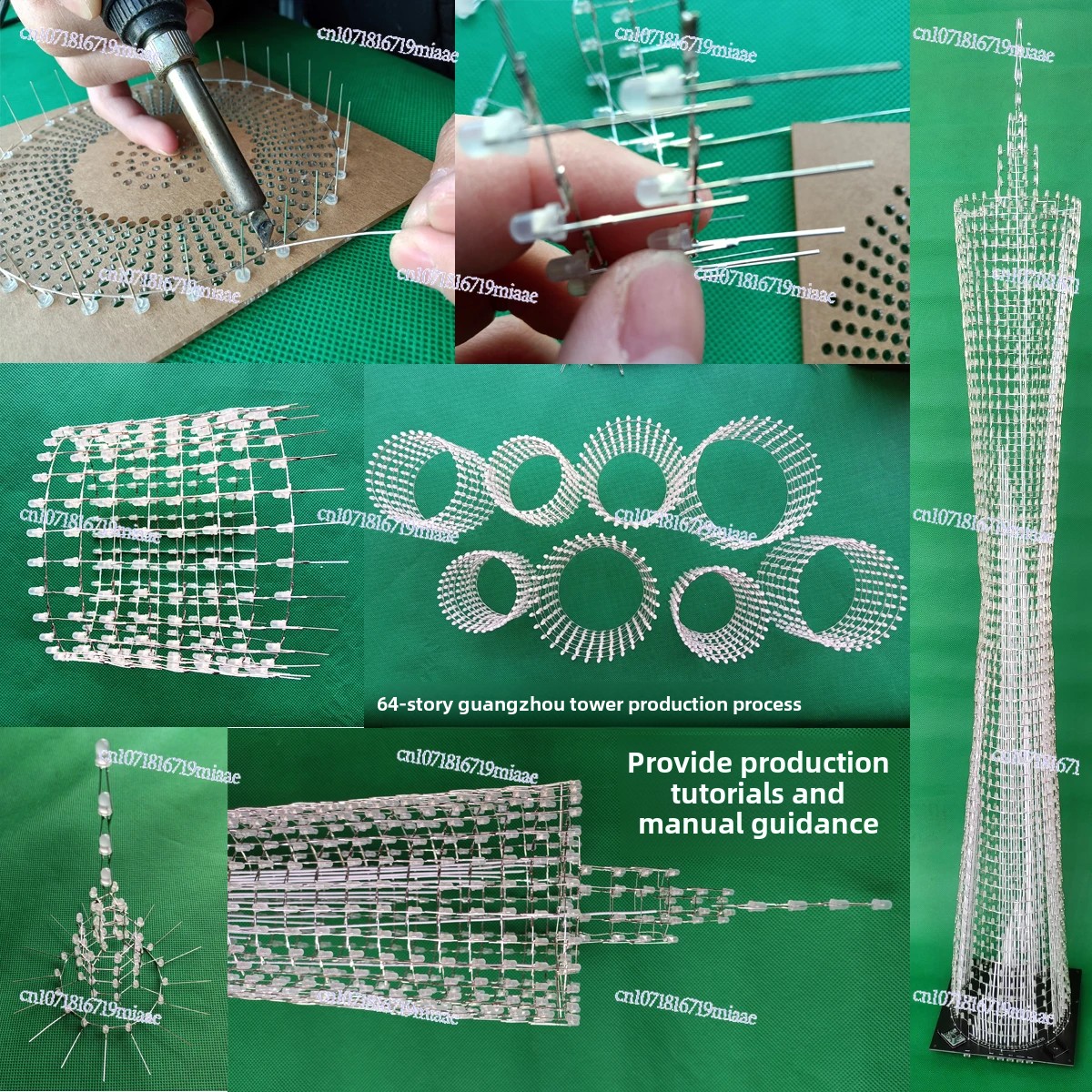 64-Floor Canton Tower DIY Kit  - Diy Home Electronics Projects review and price